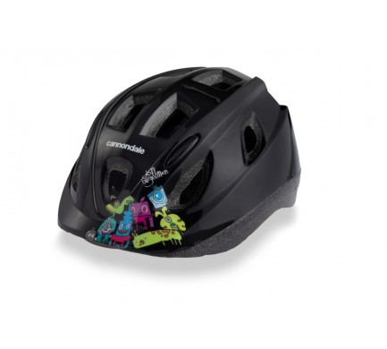 CANNONDALE PRILBA DETSKÁ BURGERMAN COLAB KIDS 2018 (CH4707U30_/BLACK) 52-57