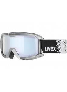 Lyžařské brýle UVEX FLIZZ FM, anthracite dl/silver clear-blue (2030) Množ. Uni
