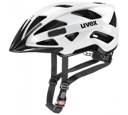 20 UVEX HELMA ACTIVE, WHITE BLACK 57-61