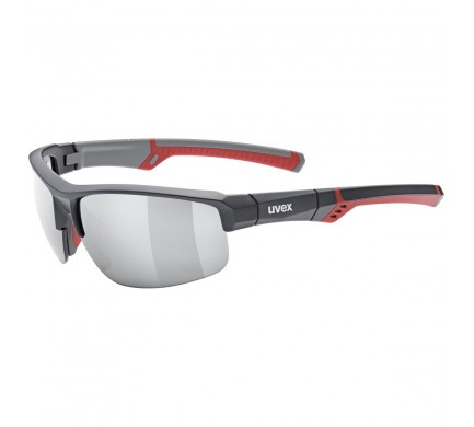 2021 UVEX BRÝLE SPORTSTYLE 226, GREY RED/MIRROR SILVER (5316) Množ. Uni