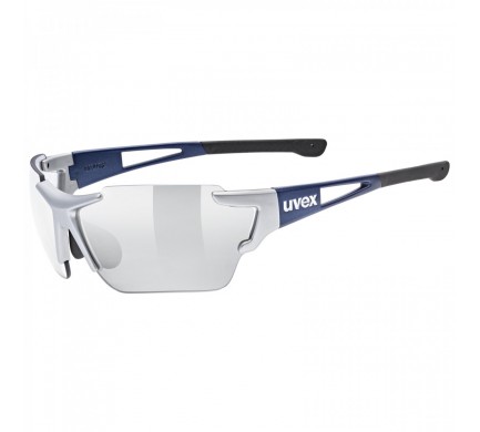 20 UVEX BRÝLE SPORTSTYLE 803 RACE VM, SILVER BLUE METALIC (5401) Množ. Uni