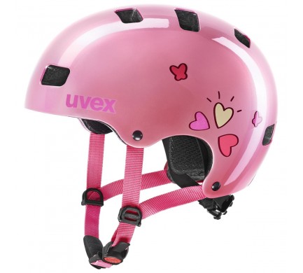 2021 UVEX HELMA KID 3, PINK HEART 51-55