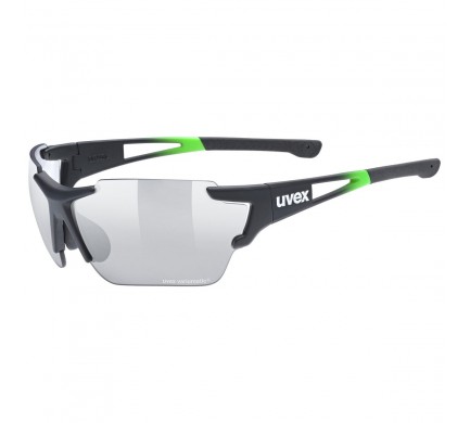 2021 UVEX BRÝLE SPORTSTYLE 803 RACE VM, BLACK - GREEN (2705) Množ. Uni