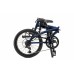 Skladací bicykel TERN LINK B7 - tmavo modrá/sivá