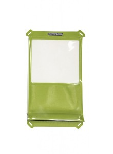 Obal na mobil ORTLIEB Safe-it XXL - svetlo zelená / priehľadná - 25x18 cm