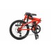 Skladací bicykel TERN LINK B7 - červená/biela