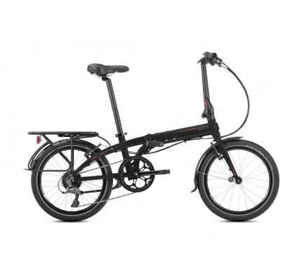 Skladací bicykel TERN LINK D8 - čierna/sivá