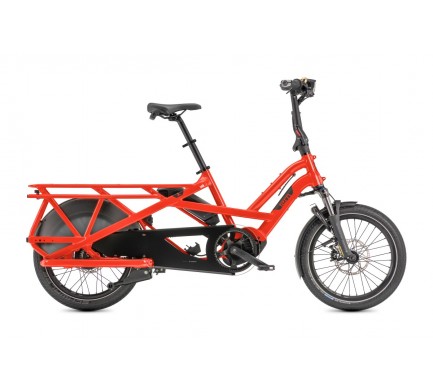 Elektrický cargo bicykel TERN GSD S00 - oranžová/tmavo sivá