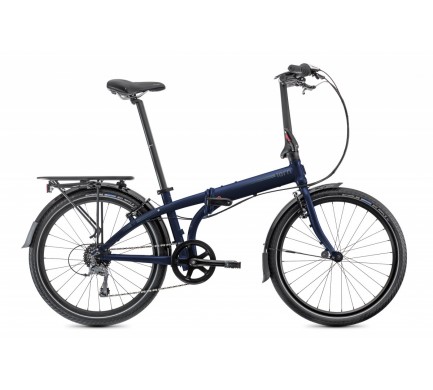 Skladací bicykel TERN NODE D8 - tmavo modrá/sivá