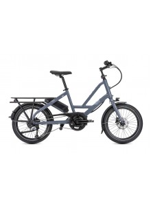 Skladací elektrobicykel TERN Quick Haul D8 Active Plus - sivá