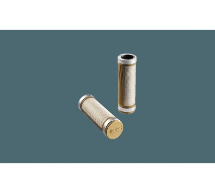 Gripy BROOKS Cambium Rubber grips - 130+130 mm - prírodné