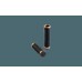 Gripy BROOKS Cambium Rubber grips - 100+100mm - čierna/medená