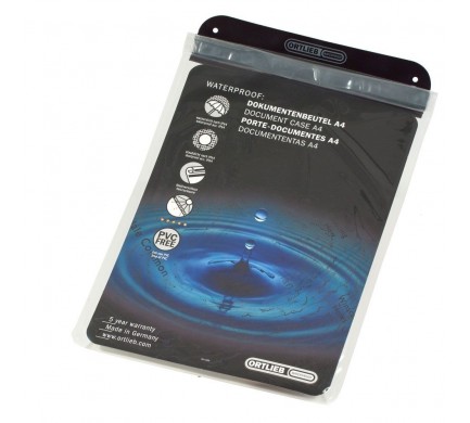 Obal ORTLIEB Document case A4 - transparent