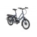 Skladací elektrobicykel TERN Quick Haul D8 Active Plus - sivá