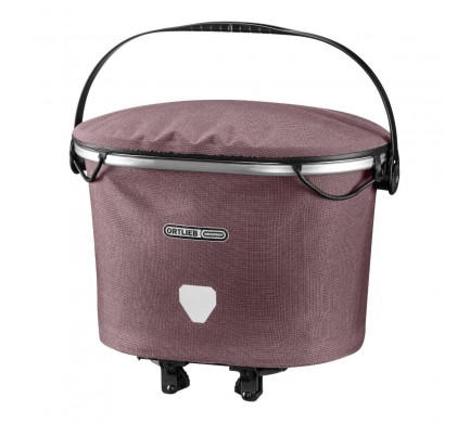 Košík ORTLIEB Up-Town Rack Urban - ash rose