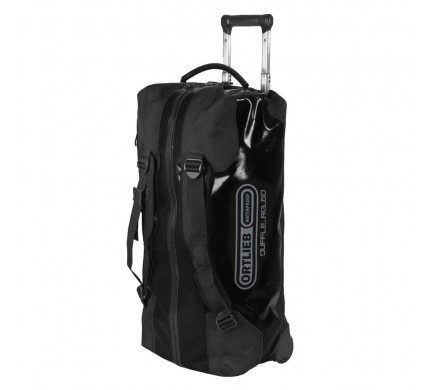 Cestovná taška ORTLIEB Duffle RG (s teleskopickou rúčkou) - čierna - 60L