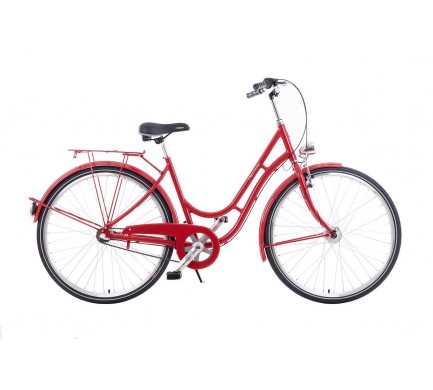 Manchester 28" Red mestský retro bicykel