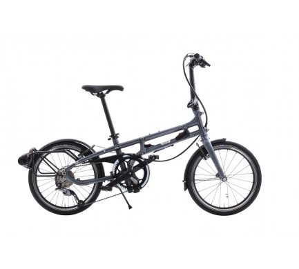 Skladací bicykel Tern BYB P8 2019 sivomodrá