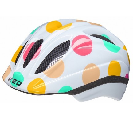Prilba KED Meggy Trend M dots colorful 52-58 cm