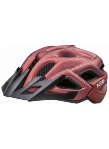 Přilba KED Status Junior S maroon red matt 49-54 cm