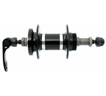 Náboj MAX1 zadní DISC ložiskový RÚ černý, 32H 14G QR 7-8S