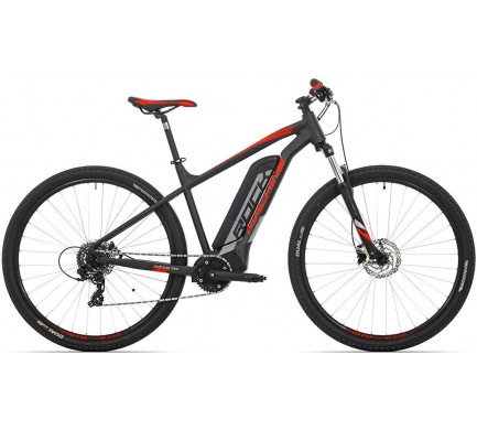 Elektrokolo Rock Machine Storm e60-29 mat black/silver/red +bat. 418 Wh, 20"