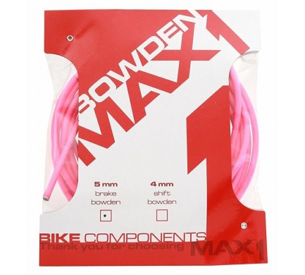 Bowden MAX1 5mm fluo růžová balení 3m