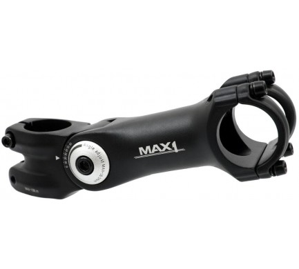 Nastaviteľný predstavec MAX1 125/60°/31,8 mm čierny