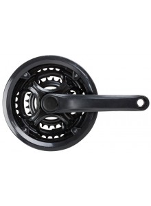 Kliky LASCO Mtb 42x34x24z/170mm s krytem černé Kliky LASCO Mtb 42x34x24z/170mm s krytem černé