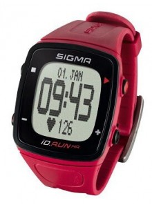 Pulzmeter SIGMA ID.Run HR tmavo ružový