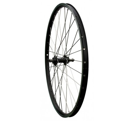 Zapletené koleso 28/29" MAX1 S V-brake zadné, ložiskový, závitový, čierna/strieborná