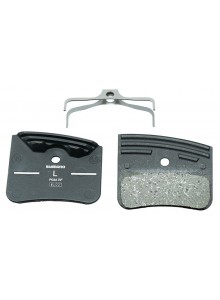 Brzdové destičky SHIMANO P03A-RFA polymer, s chladiči čtyřpístkové XT, XTR, v krabičce