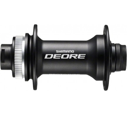Náboj disc Shimano Deore HB-M6010-B 32děr Centerlock 15mm e-thru-axle 110mm přední černý