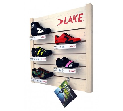 Panel na zeď LAKE dřevěný 80 x 80 cm