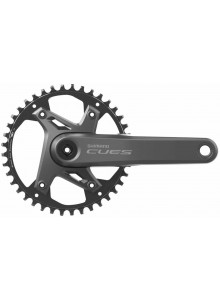 Kliky SHIMANO Cues FC-U6000-1, 175mm, 40 zubů, černé, 11,10,9 speed, pro osu čtyřhran, v krabičce