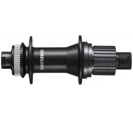 Náboj disc SHIMANO SLX FH-MT510-B 32děr Center lock 12mm e-thru-axle 148mm 12 rychlostí zadní černý