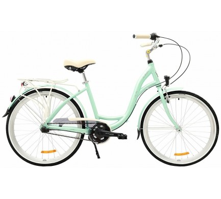 Kolo STORM Dublin Alu 26" 3sp. 17" světle zelené