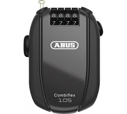 Lankový zámek ABUS Combiflex Rest 105 černý kódový