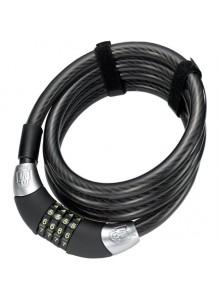 Zámek MAGNUM spirála 185x1,2cm 4 x stavitelný kód