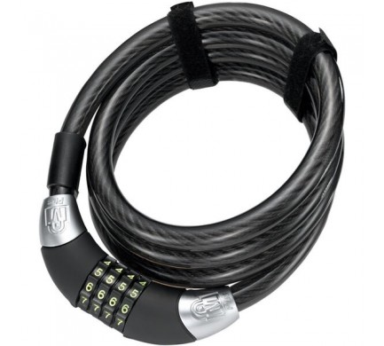 Zámek MAGNUM spirála 185x1,2cm 4 x stavitelný kód