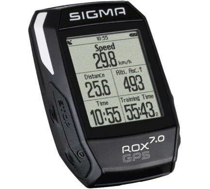 Computer SIGMA Rox 7.0 GPS, čierny