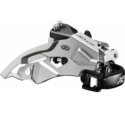 Přesmykač SHIMANO Altus FD-M370 9 speed 34,9mm (s adaptérem na 31,8 mm ) Top Swing