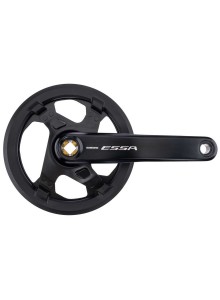 Kliky SHIMANO Essa FC-U2000-1, 175mm, 40 zubů, černé, s krytem, 8,7 speed, v krabičce