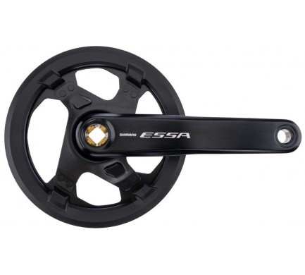 Kliky SHIMANO Essa FC-U2000-1, 175mm, 40 zubů, černé, s krytem, 8,7 speed, v krabičce