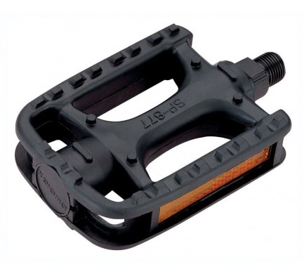 Pedály MTB plast kuličkové uložení