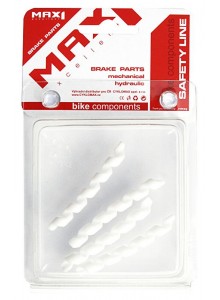 Ochrana bowdenu MAX1 Shield biela 4ks