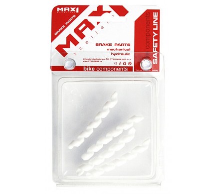 Ochrana bowdenu MAX1 Shield biela 4ks