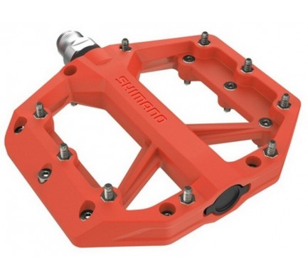 Pedály Shimano PD-GR400 Flat červené BMX, DH, slalom, v krabičce