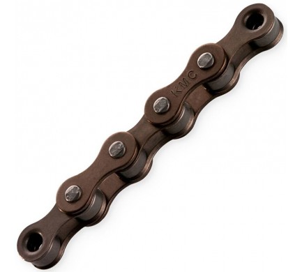 Reťaz KMC S-1 so spojkou, hnedá, box