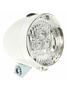 Predné svetlo 3 LED chróm